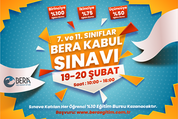 Bera Kabul Sınavı Başvuruları Başladı