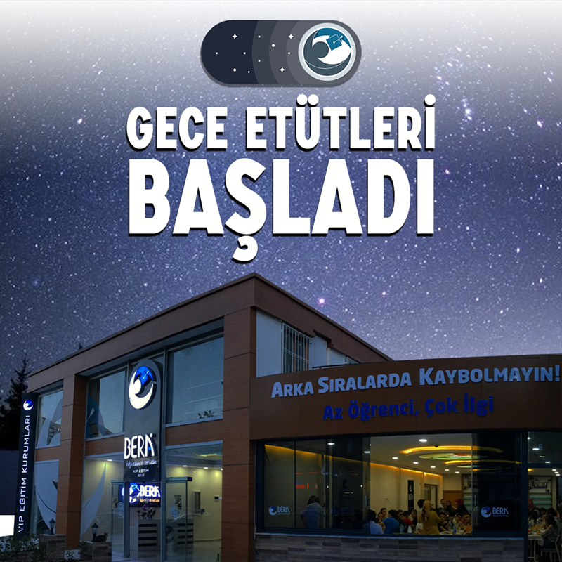 gece etütü